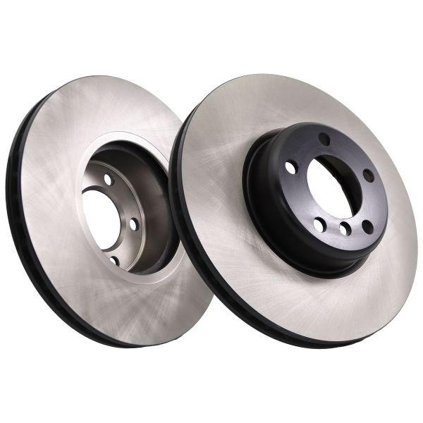 NAPA NBD5684 2x Brake Discs Pair Vented