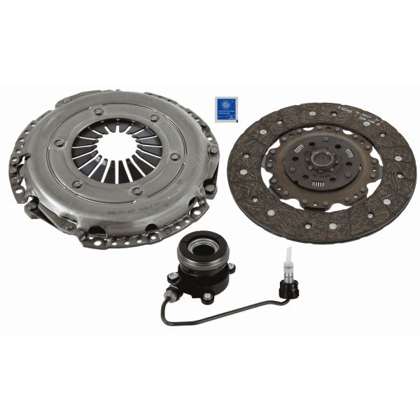 Sachs 3000990282 Clutch Kit 3pc (Cover+Plate+CSC)