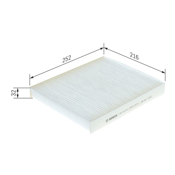 Bosch 1987432057 Pollen / Cabin Filter