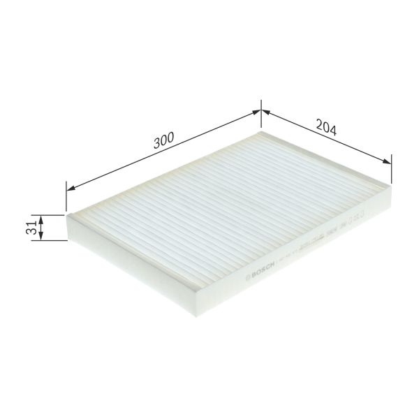 Bosch 1987432071 Pollen / Cabin Filter