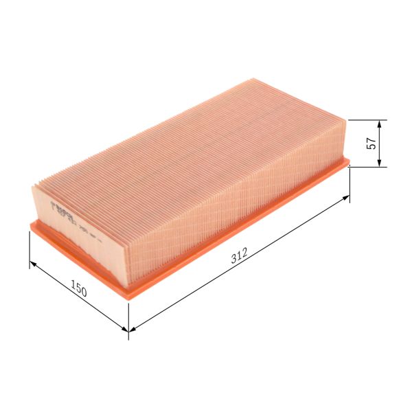 Bosch 1457433750 Air Filter