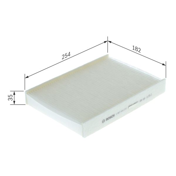 Bosch 1987432272 Pollen / Cabin Filter