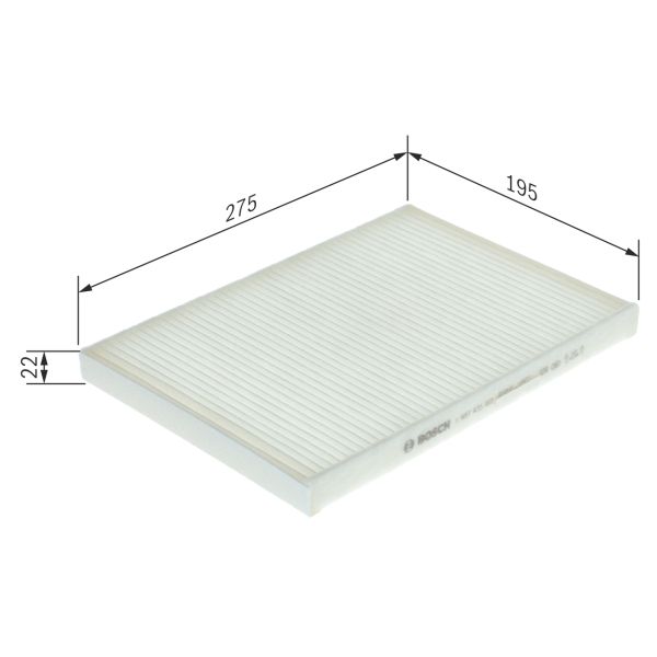 Bosch 1987435022 Pollen / Cabin Filter