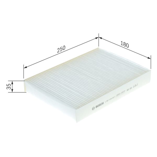 Bosch 1987435057 Pollen / Cabin Filter
