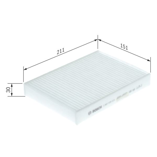 Bosch 1987435121 Pollen / Cabin Filter