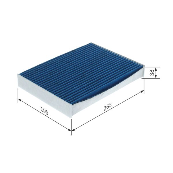Bosch 0986628637 Pollen / Cabin Filter