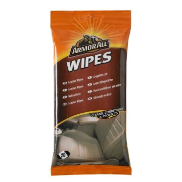 Armorall 39020ML 20 Count Leather Wipes Pouch