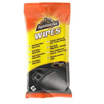 Armorall 36020ML 20 Dashboard Wipes Pouch
