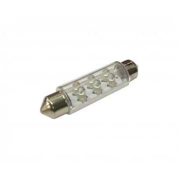 Autolamps LED265W 12v 6-Led Sv8.5 11x43mm White (X2)