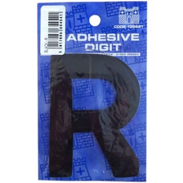 Castle DPX12R R - 3in Adhesive Black Pack Of 12