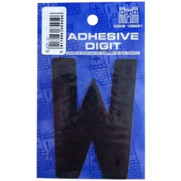 Castle DPX12W W - 3in Adhesive Black Pack Of 12