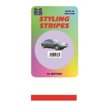 Castle CPS01R 3mm Single Stripe Red