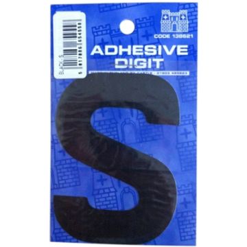 Castle DPX12S S - 3in Adhesive Black Pack Of 12