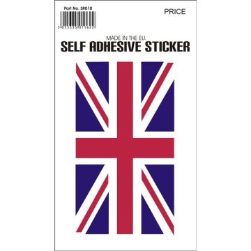 Castle V11 Union Jack Medium Sticker