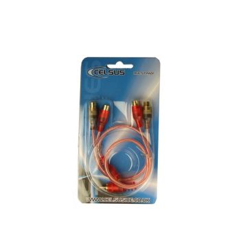 Celsus RCA-STYM2F Phono Cable Connect St Y Leads Male2fem