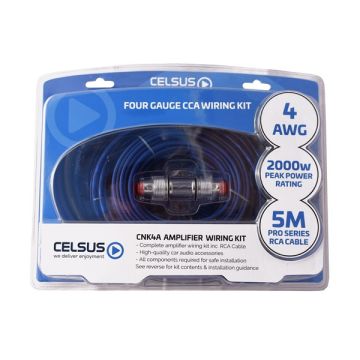 Celsus CNK4A Amp Kit 4 Awg