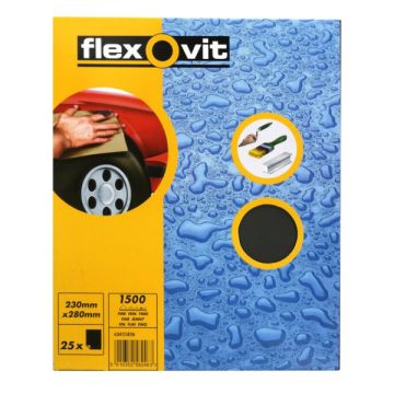 Flexovit 66254482065 Wet And Dry Paper P1500 X 25