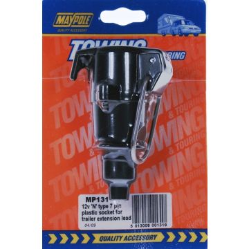 Maypole 131 12n 7 Pin Extension Lead Socket