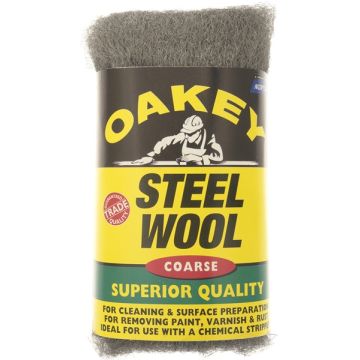 Oakey Norton 63642526773 Sw001 - Norton 200g Steel Wool Coarse