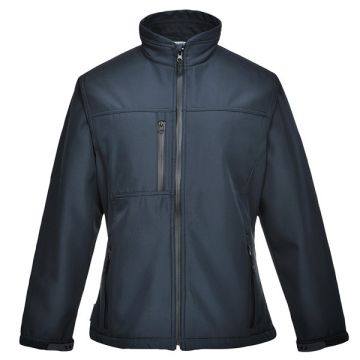 Portwest TK41NARM 078 Charlotte Ladies Soft Shell Navy Med