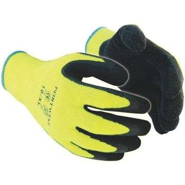 Portwest A140BKRL 453 Black Thermal Grip Glove Lrg