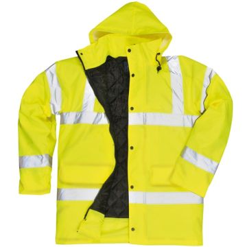 Portwest S460YERL 434 Ylw Hi Vis Traffic Jacket Lrg