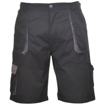 Portwest TX14BKRM 820 Black Texo Contrast Shorts Med