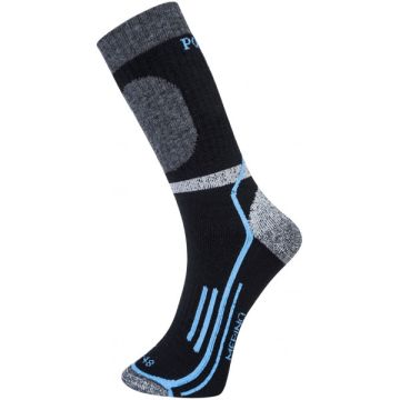 Portwest SK34BKR39-43 690 Blk Winter Merino Sock Uk 6-9