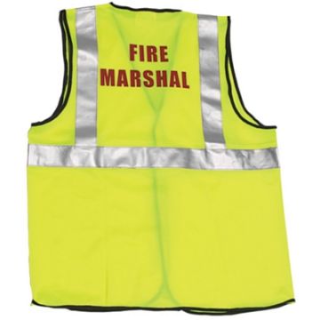 Safety First Aid Q4221 Hi Vis Fire Mashall Waistcoat L/Xl