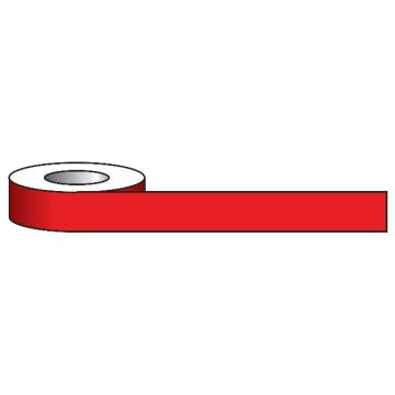 Signs & Labels FBLW3 Red Aisle Marking Tape 50mm X 33m