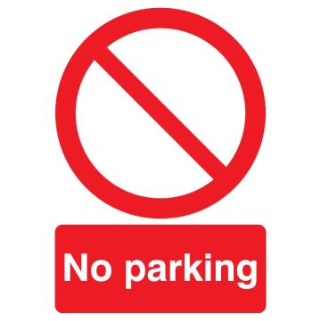 Signs & Labels FML01949R 420 X 297mm No Parking
