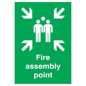 Signs & Labels FFR04549R 420 X 297mm Fire Assembly Point