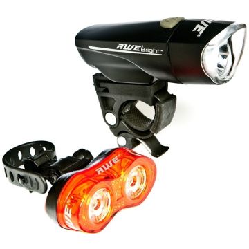AWE ALS040 140 Lumens Front & Rear Light Set