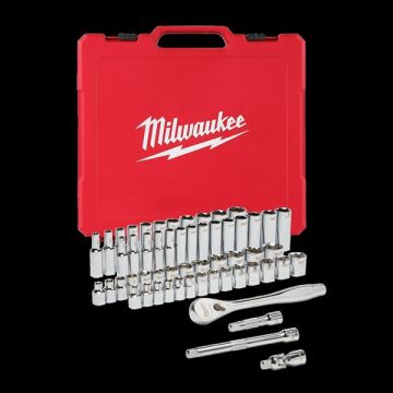 Milwaukee 4932464946 3/8dr Metric Socket 6 -19mm 56pc