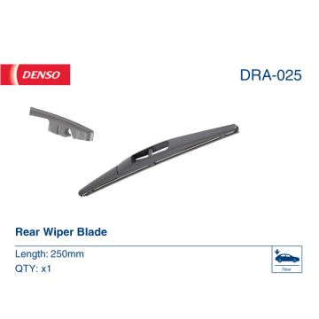 Denso DRA-025 Rear Wiper Blade