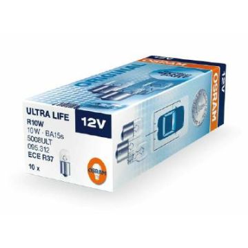 Osram 5008ULT Ultralife 12v 10w Trade Pk