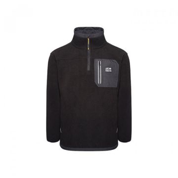 JCB DK9W-L Black Trade 1/4 Zip T Fleece l