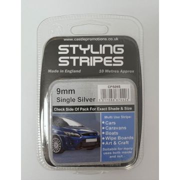 Castle CPS09S 9mm Sinle Stripe Silver