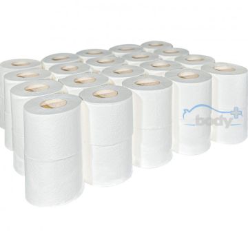 Body PLus White Toilet Rolls 2ply 320 Sheets 92mm X 105mm Pack 40 BDP00102