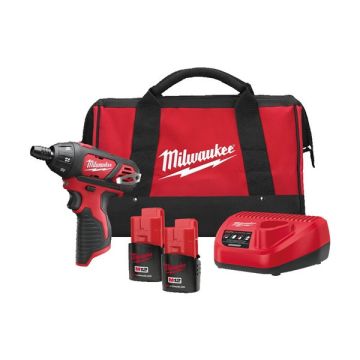 Milwaukee M12SET1D-152B M12 1/4dr Sub Compact Bit Driver 4933448797