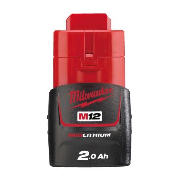 Milwaukee M12B2 M12 2.0ah Redlithiumion Battery 4932430064