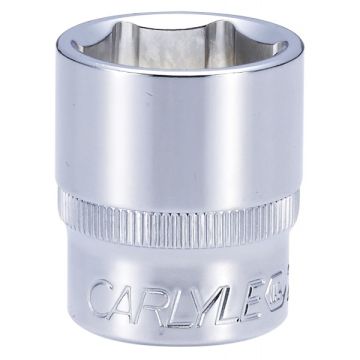 Carlyle 3/8dr 20mm 6pt Chrome Socket S38020M