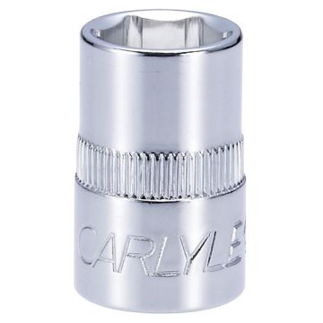 Carlyle 3/8dr 12mm 6pt Chrome Socket S38012M