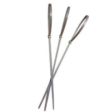 AXCAR AXC00127 370mm X 4.8mm Cable Tie Silver Pk100