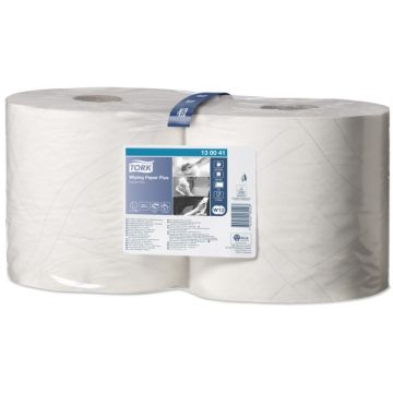 Tork 130041 2ply White Prem Combi Wiper Roll 2x255m