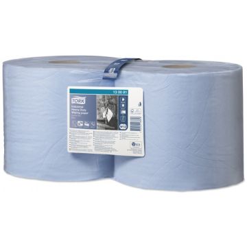Tork 130081 3ply Blue Prem Hd Combi Roll 2x119m