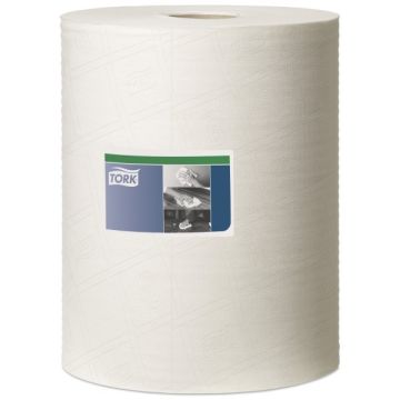 Tork 530137 1Ply White Prem Cleaning Cloth 1X106M