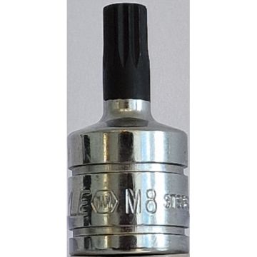 Carlyle 3/8dr M8 Multispline Bit 48mm Long STS3808M