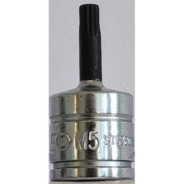 Carlyle 3/8dr M5 Multispline Bit 48mm Long STS3805M