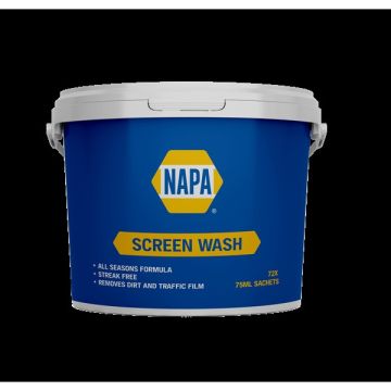 NAPA NSW7275 Screenwash Bucket X72 Sachets
